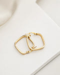 Square Earrings 10K